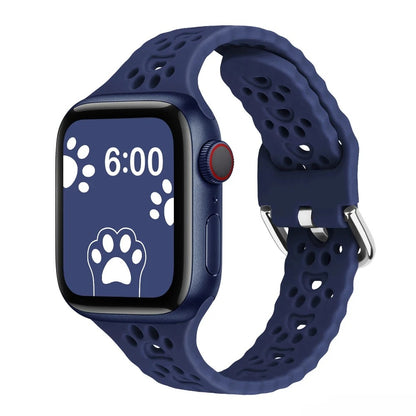 Cat Apple Watch Band in Midnight Blue