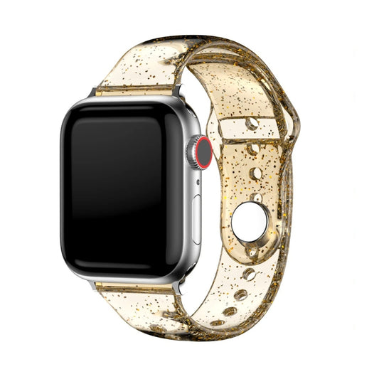 Glitter Apple Watch Band in Gold
