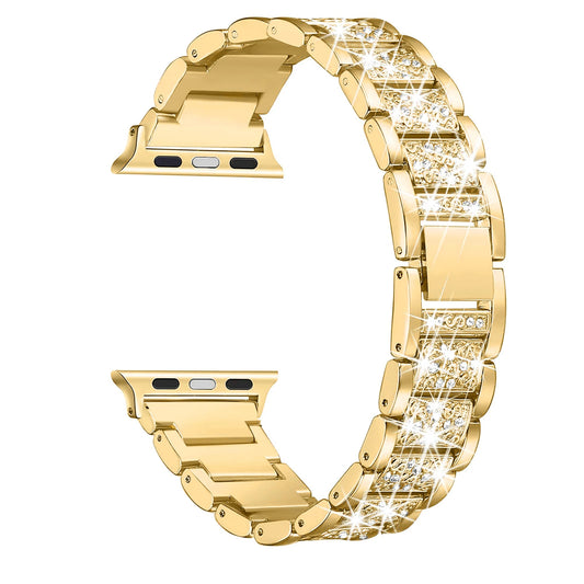 Gold Diamond Apple Watch Band