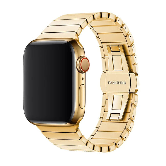 Gold Metal Apple Watch Band