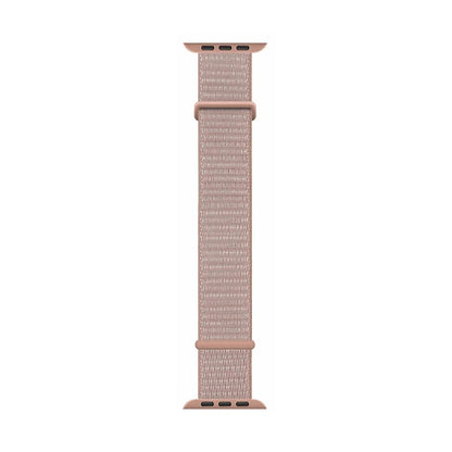 Nylon Apple Watch Band in Pink Sand