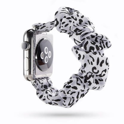 Scrunchie Apple Watch Band in Zebra Styling