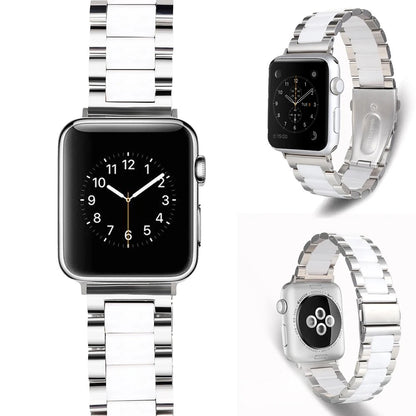 White Ceramic Apple Watch Band