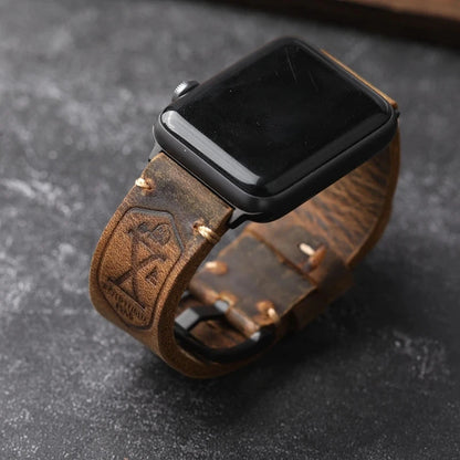 Western Leather Apple Watch Band