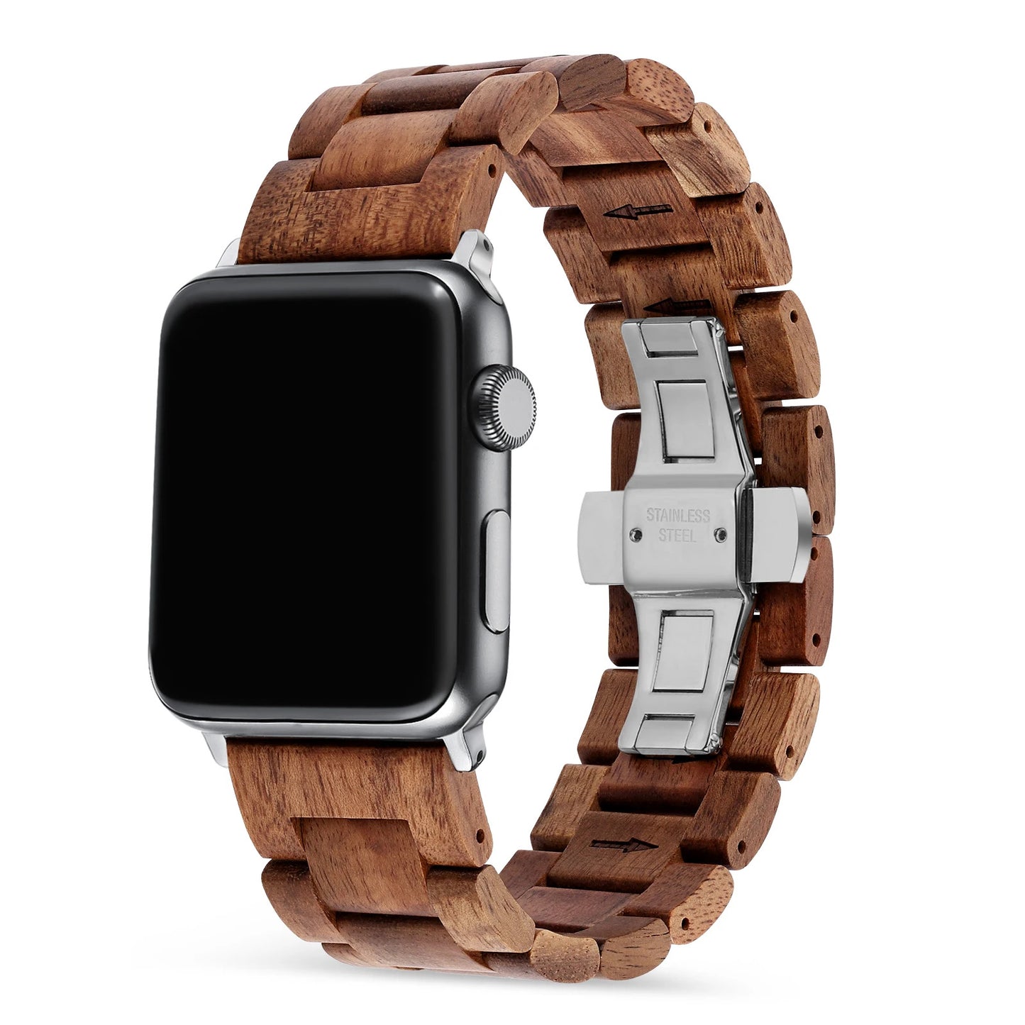 Koa Wood Apple Watch Band