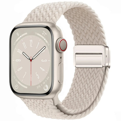 Cream Apple Watch Straps Woven